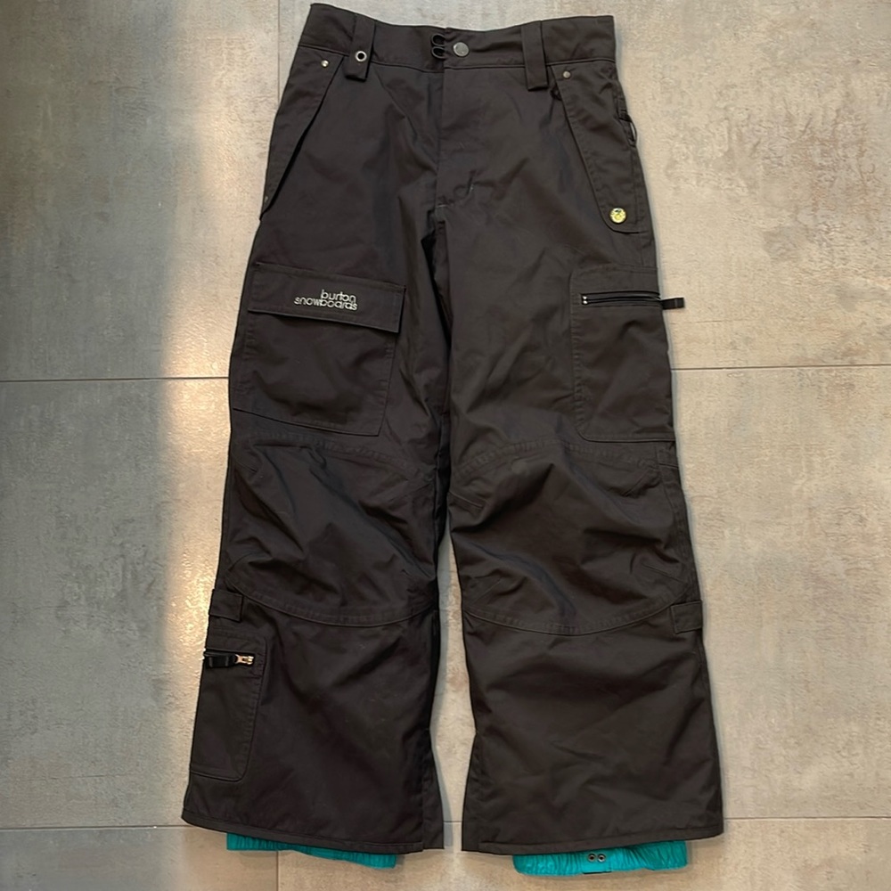 Girls Burton cargo snow pants size medium